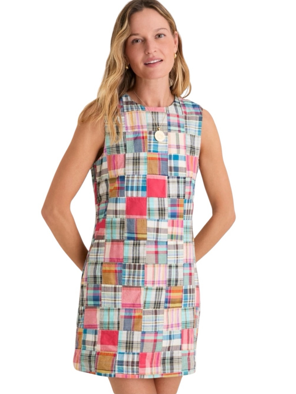 Tuckernuck Hinkley dress. Heritage Madras. US 6. EUC